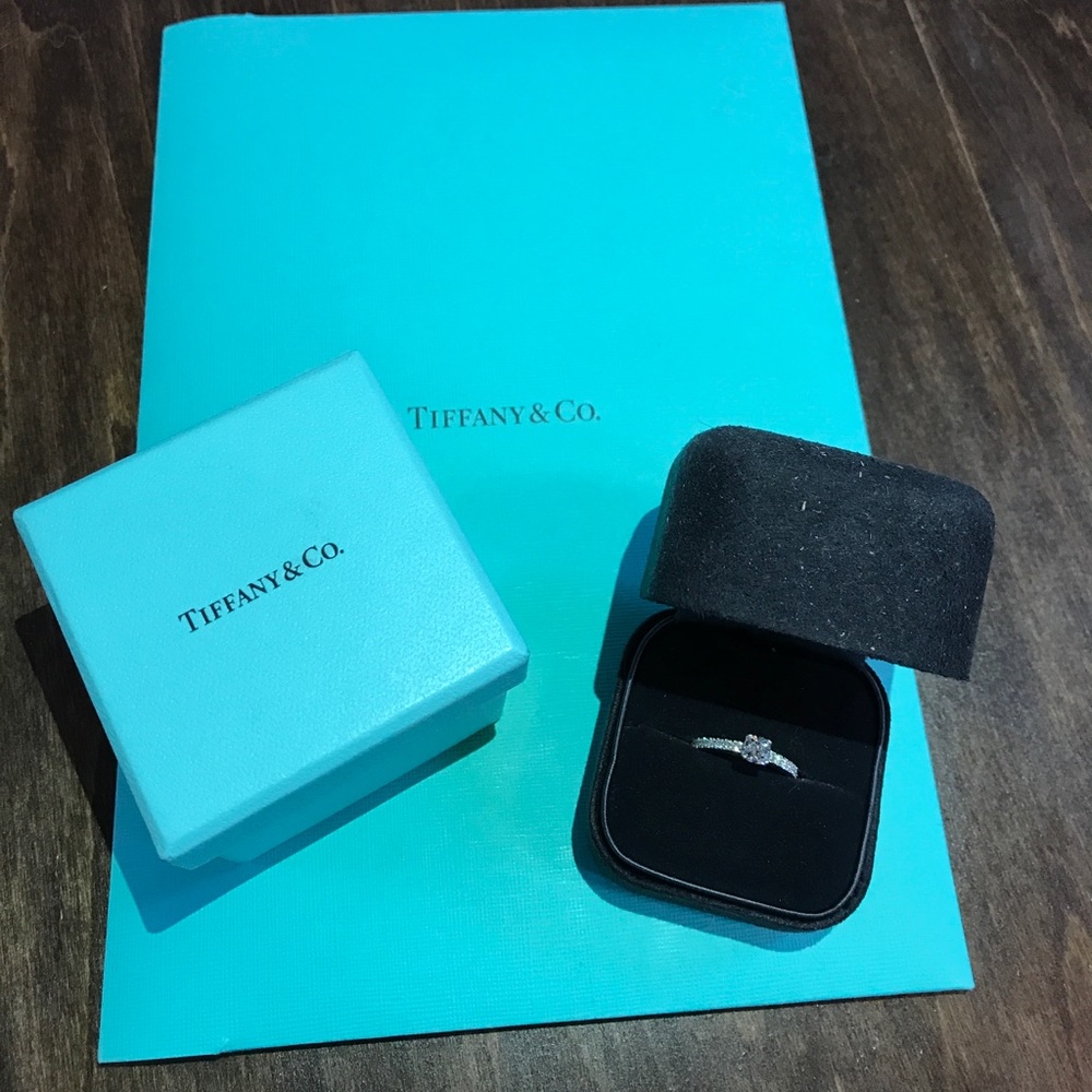 Tiffany Novo Cut Platinum Engagement Ring